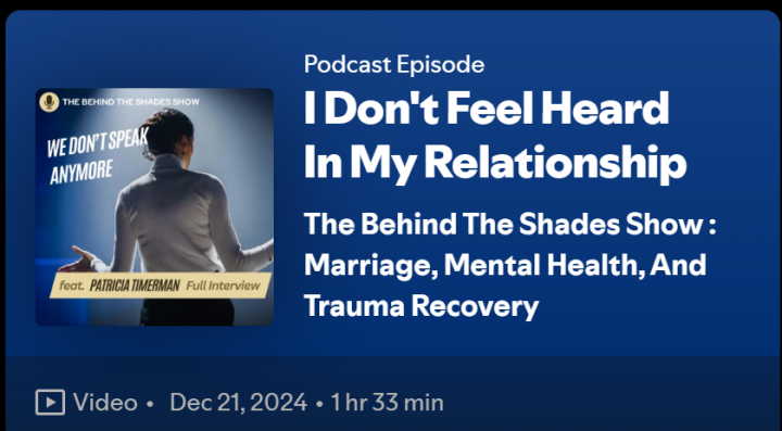 Behind the shades podcast